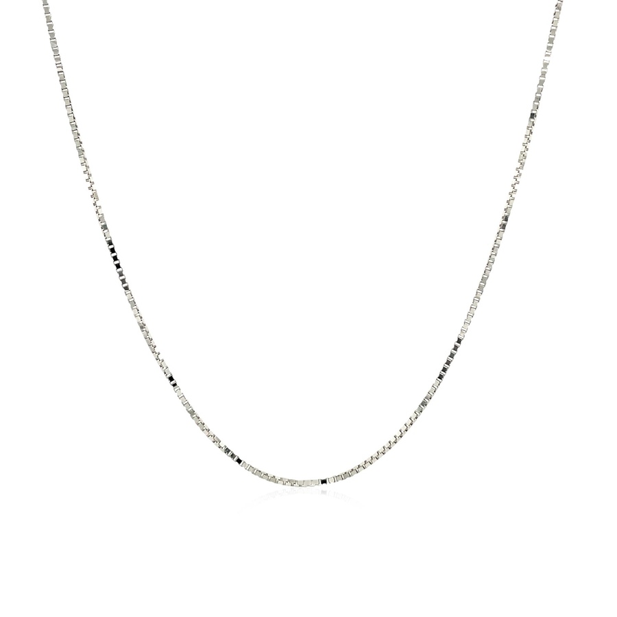 Image 846755_ALTMORE1.jpg, Product 846-755 / Price $1,604.55, 14K White Gold Adjustable Box Chain (0.70 Mm) from Avera Group on TSC.ca's Jewellery department