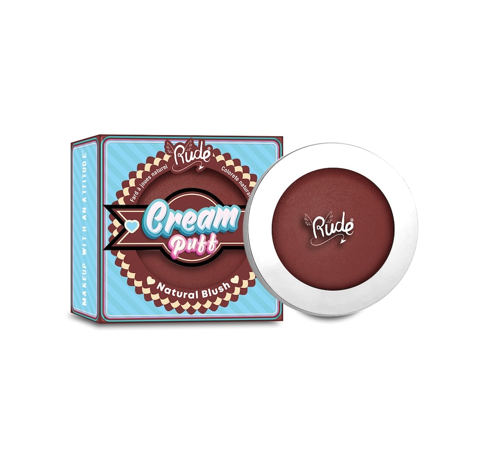 Image 847078.jpg, Product 847-078 / Price $43.48, Rude Cream Puff Natural Blush - Red Velvet from Avera Group on TSC.ca's Beauty department