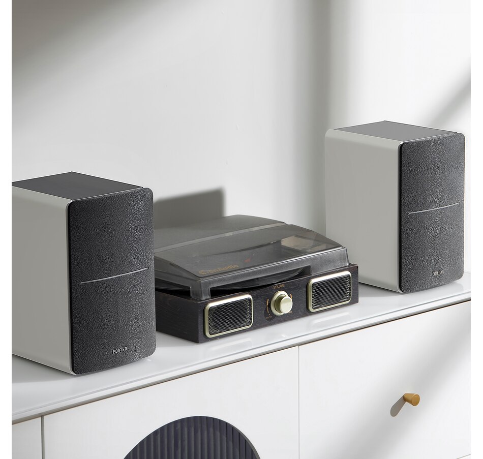 Image 847187_ALTMORE13.jpg, Product 847-187 / Price $151.99, (Certified Refurbished) Edifier R1280DB Powered Bluetooth Bookshelf Speakers - Optical Input from Edifier on TSC.ca's Electronics department