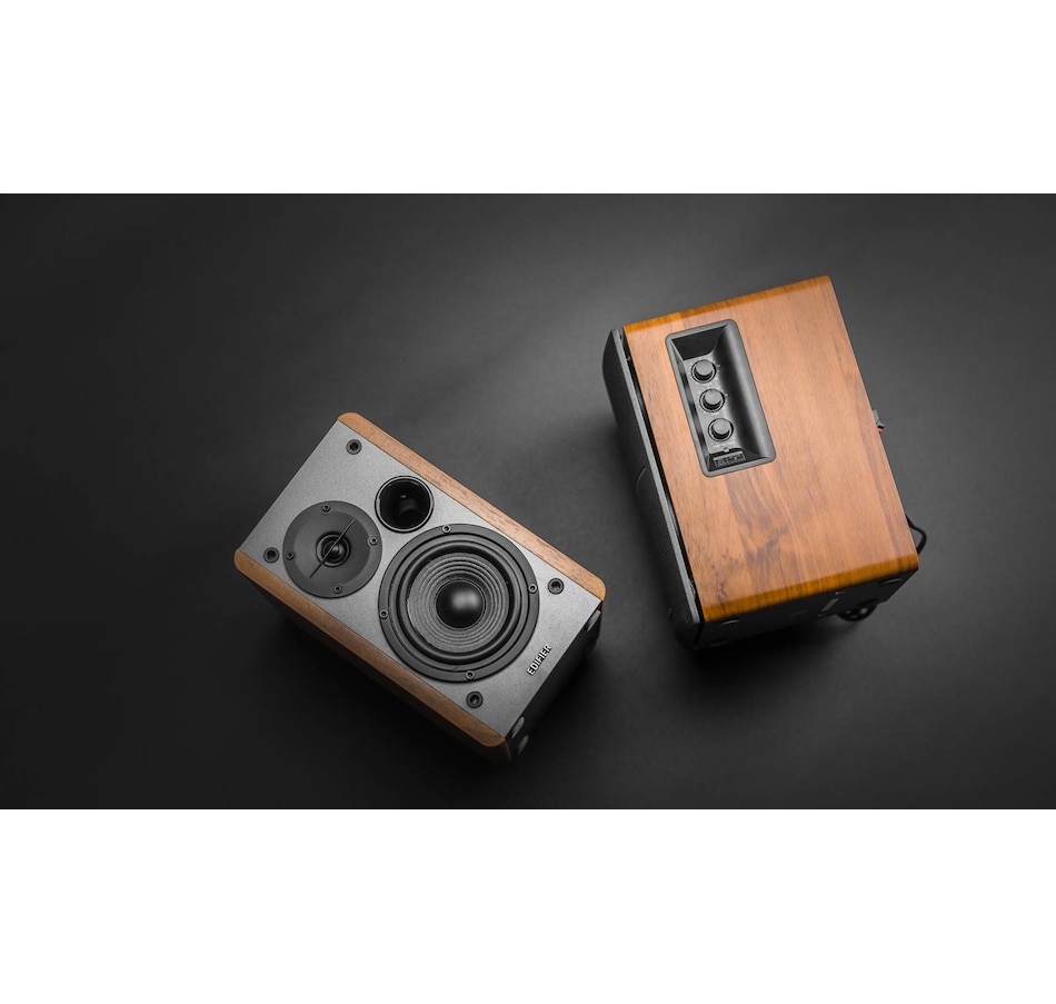 Image 847187_ALTMORE18.jpg, Product 847-187 / Price $151.99, (Certified Refurbished) Edifier R1280DB Powered Bluetooth Bookshelf Speakers - Optical Input from Edifier on TSC.ca's Electronics department