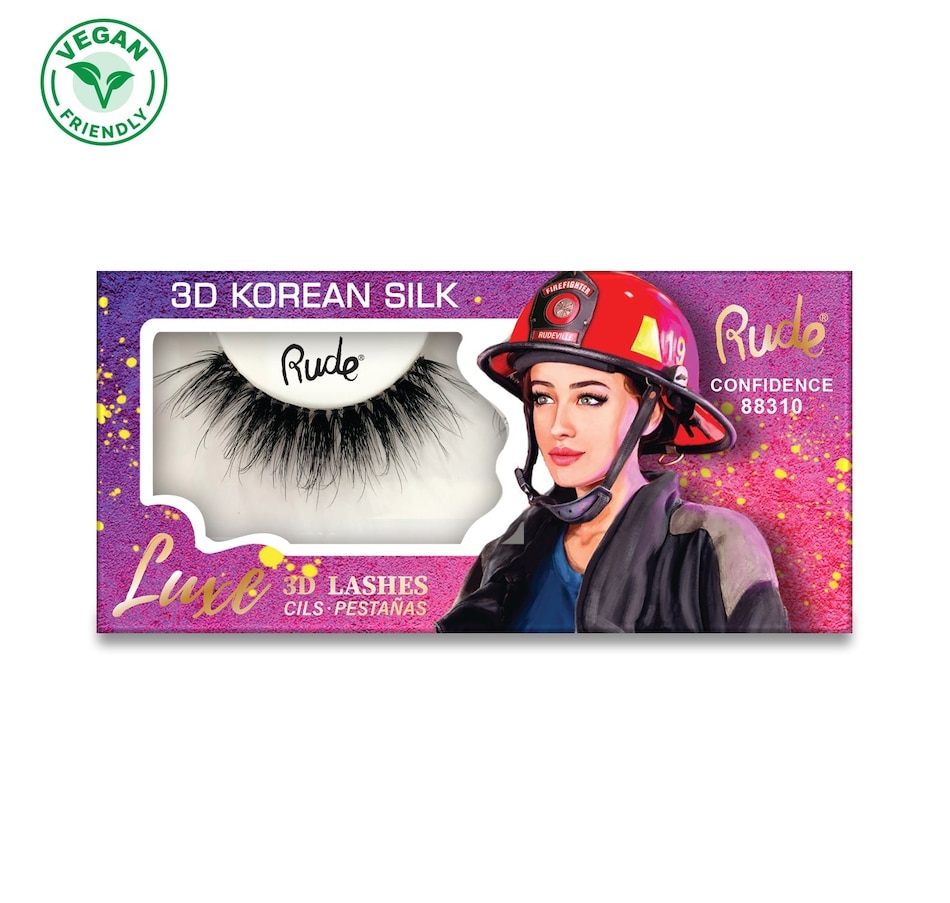 Image 849344.jpg, Product 849-344 / Price $46.18, Rude Luxe 3D Korean Silk Lashes - Confidence from Avera Group on TSC.ca's Beauty department