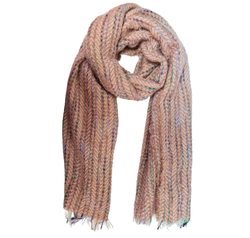 Image 851726_ST01.png, Product 851-726 / Price $40.00, LADIES NICCI KNITTED SCARF WITH MULTI COLOR ACCENTS from NICCI on TSC.ca's Fashion department