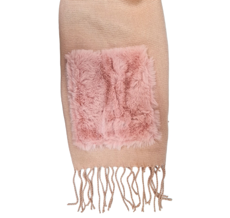 Image 854513_ALTMORE1.png, Product 854-513 / Price $40.00, NICCI LADIES SCARF WITH FAUX FUR POCKETS from NICCI on TSC.ca's Fashion department