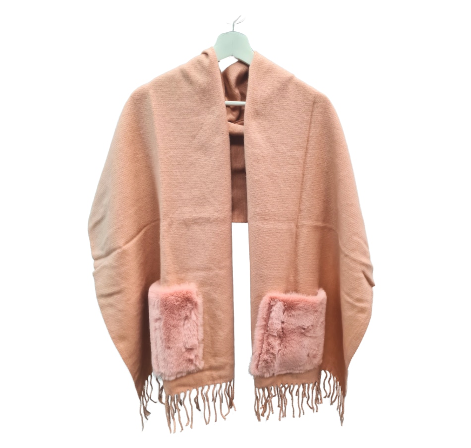 Image 854513_ALTMORE3.png, Product 854-513 / Price $40.00, NICCI LADIES SCARF WITH FAUX FUR POCKETS from NICCI on TSC.ca's Fashion department