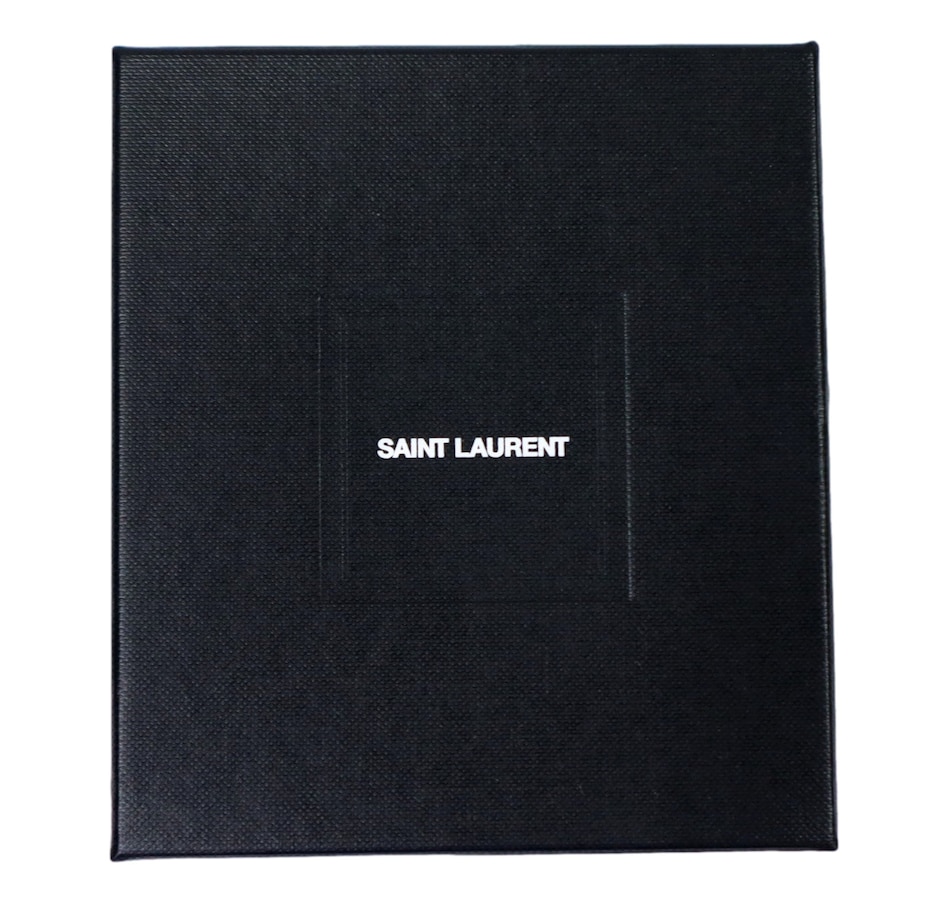 Image 856114_ALTMORE4.jpg, Product 856-114 / Price $676.00, Saint Laurent Monogram Black Leather Bracelet from Yves Saint Laurent on TSC.ca's Fashion department