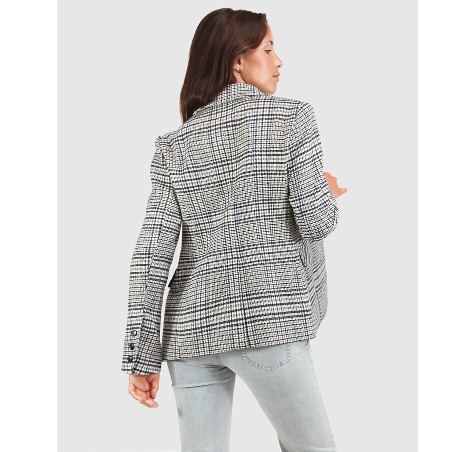 Image 861028_ALTMORE10.jpg, Product 861-028 / Price $160.96, belle & bloom Piccadilly Wool Blend Plaid Blazer from belle & bloom on TSC.ca's Fashion department