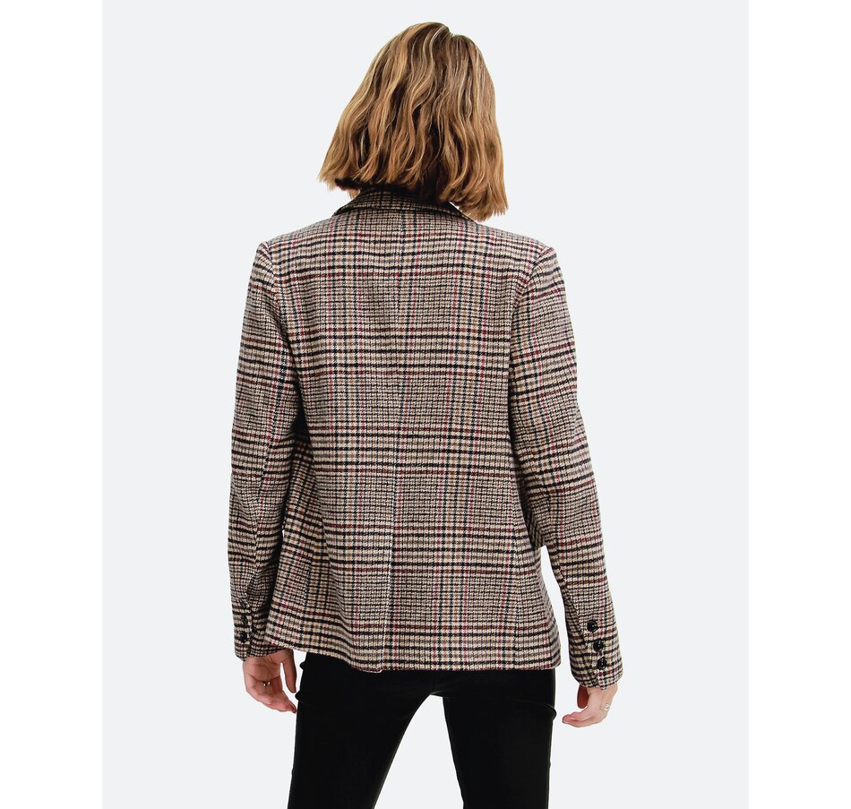 Image 861028_ALTMORE14.jpg, Product 861-028 / Price $160.96, belle & bloom Piccadilly Wool Blend Plaid Blazer from belle & bloom on TSC.ca's Fashion department
