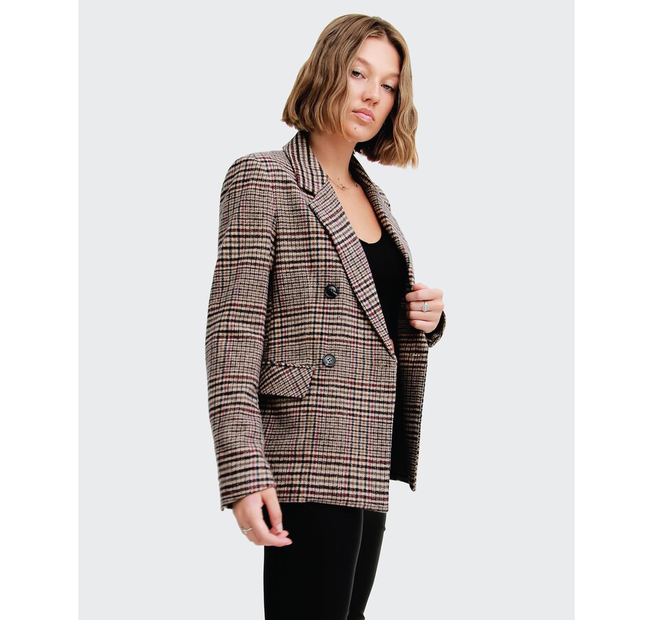 Image 861028_ALTMORE16.jpg, Product 861-028 / Price $160.96, belle & bloom Piccadilly Wool Blend Plaid Blazer from belle & bloom on TSC.ca's Fashion department