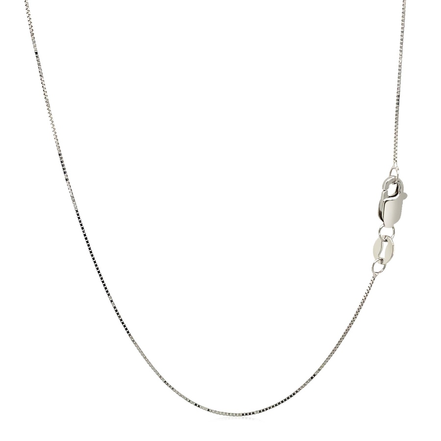 Image 862184_ALTMORE2.jpg, Product 862-184 / Price $776.63 - $969.38, 14K White Gold Classic Box Chain (0.45 Mm) from Avera Group on TSC.ca's Jewellery department