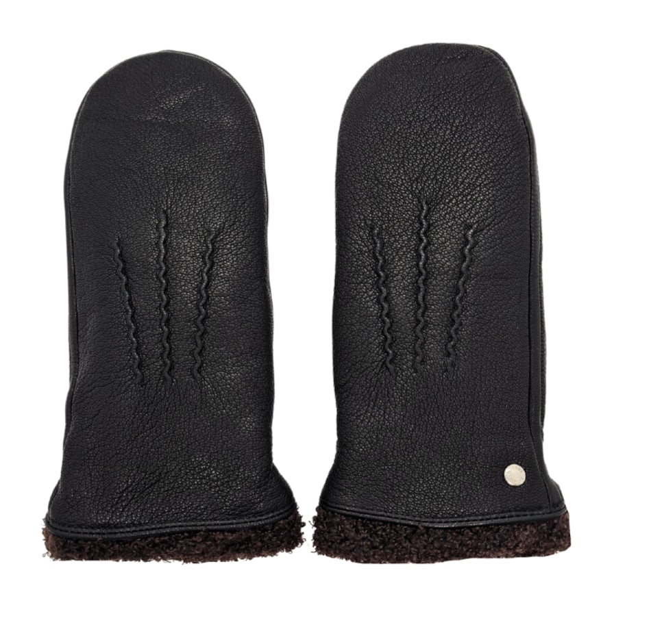 Image 869521_ST01.png, Product 869-521 / Price $55.00, CLUB ROCHELIER MEN'S DEERSKIN MITT WITH BERBER CUFF from Club Rochelier on TSC.ca's Fashion department