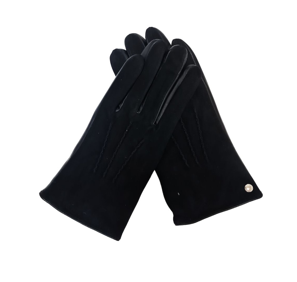 Image 870012_ST02.jpg, Product 870-012 / Price $60.00, CLUB ROCHELIER MENS SUEDE AND LEATHER GLOVE from Club Rochelier on TSC.ca's Fashion department