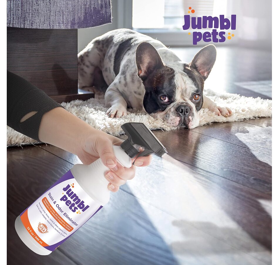 Image 870680_ALTMORE7.jpg, Product 870-680 / Price $17.99, JumblPets 32oz Pet Stain & Odor Eliminator - Unscented Enzyme Cleaner Spray for Urine & Feces from Jumbl on TSC.ca's Home & Garden department