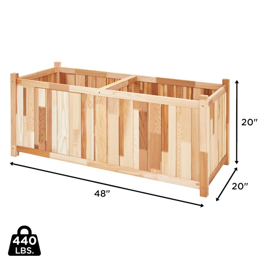 Image 870687_ALTMORE1.jpg, Product 870-687 / Price $129.99, Jumbl Raised Garden Bed, 20 x 48 x 20 in, Durable Canadian Cedar Wood Elevated Garden Bed from Jumbl on TSC.ca's Home & Garden department
