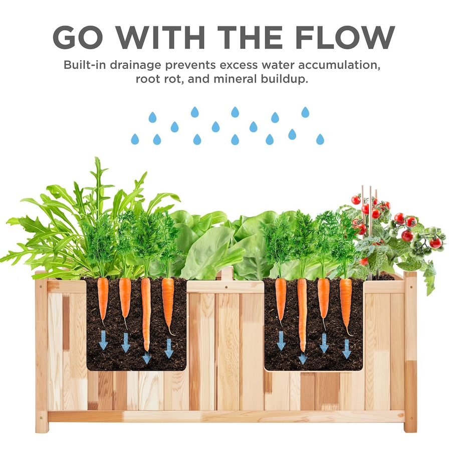 Image 870687_ALTMORE3.jpg, Product 870-687 / Price $129.99, Jumbl Raised Garden Bed, 20 x 48 x 20 in, Durable Canadian Cedar Wood Elevated Garden Bed from Jumbl on TSC.ca's Home & Garden department