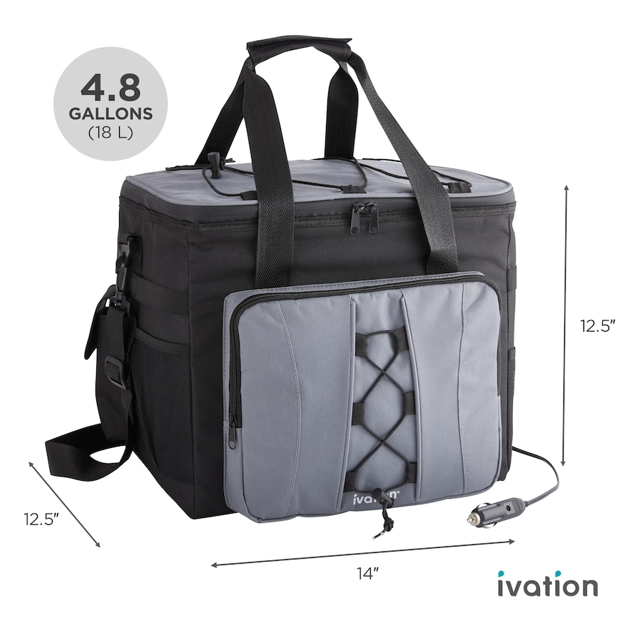 Image 870692_ALTMORE2.jpg, Product 870-692 / Price $108.55, Ivation Electric Cooler Bag, 18 L Portable Thermoelectric 12 Volt Cooler with Shoulder Strap from Ivation on TSC.ca's Kitchen department