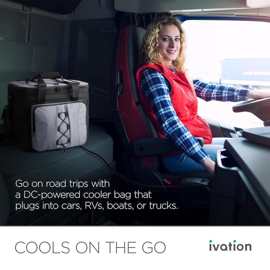 Image 870692_ALTMORE7.jpg, Product 870-692 / Price $108.55, Ivation Electric Cooler Bag, 18 L Portable Thermoelectric 12 Volt Cooler with Shoulder Strap from Ivation on TSC.ca's Kitchen department