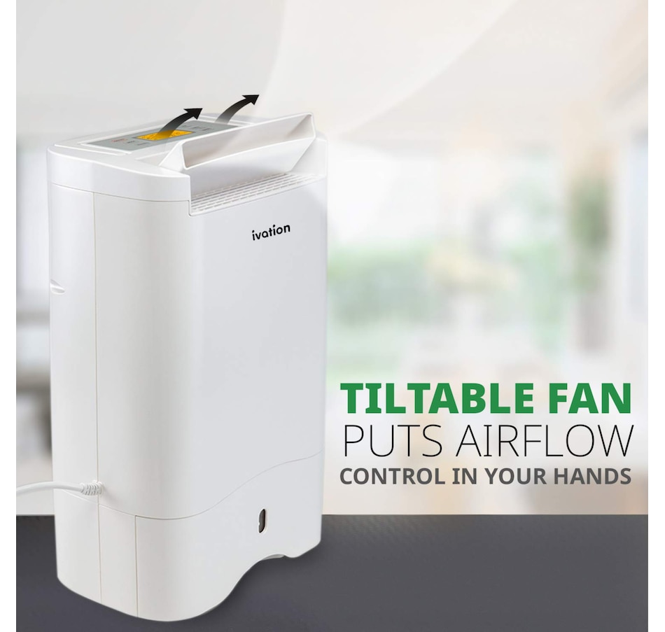 Image 870696_ALTMORE3.jpg, Product 870-696 / Price $499.99, Ivation 19 Pint Small-Area Desiccant Dehumidifier with Drain Hose for Spaces Up to 410 Sq Ft from Ivation on TSC.ca's department