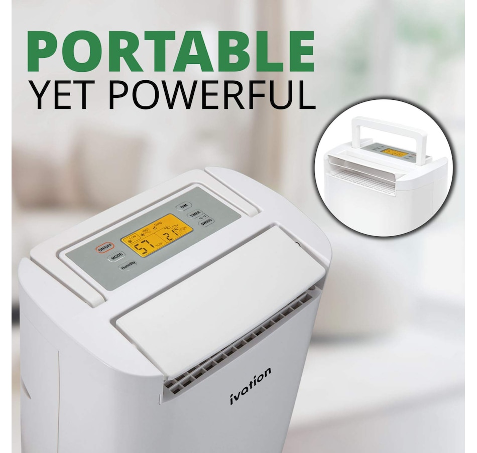 Image 870696_ALTMORE8.jpg, Product 870-696 / Price $499.99, Ivation 19 Pint Small-Area Desiccant Dehumidifier with Drain Hose for Spaces Up to 410 Sq Ft from Ivation on TSC.ca's department