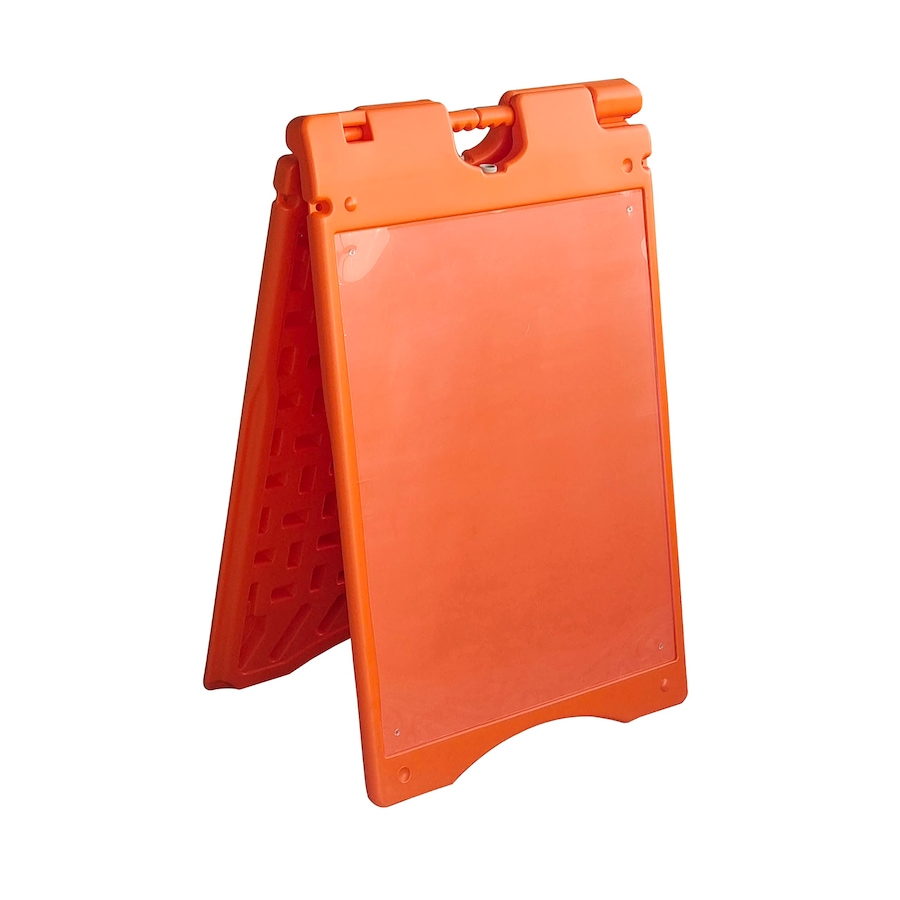 Image 870705_ST05.jpg, Product 870-705 / Price $159.99 - $199.99, Jumbl A Frame Sandwich Board – 22 x 28” Display Sidewalk Sign with PVC Sign Protector (Yellow) from Jumbl on TSC.ca's Electronics department