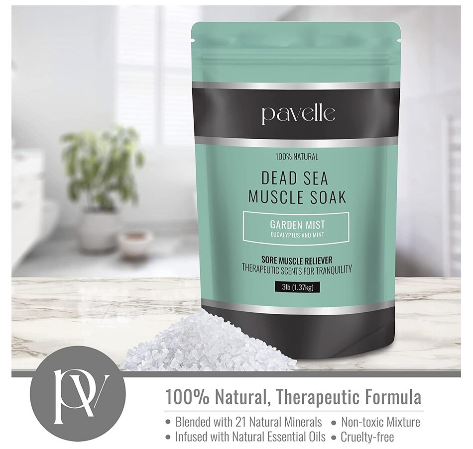 Image 870716_ALTMORE10.jpg, Product 870-716 / Price $145.99, Pavelle 3 lbs. Dead Sea Muscle Soak, 100% Natural Dead Sea Salts for Soaking - Island Sun from Pavelle on TSC.ca's Beauty department