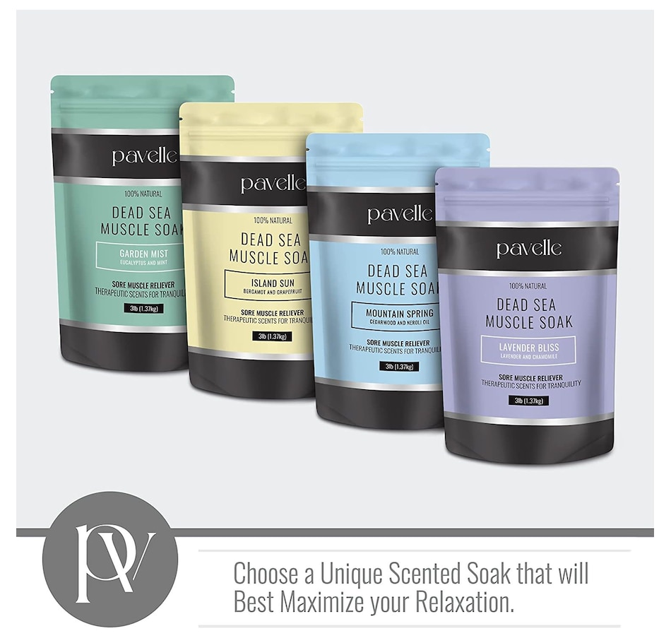 Image 870716_ALTMORE13.jpg, Product 870-716 / Price $145.99, Pavelle 3 lbs. Dead Sea Muscle Soak, 100% Natural Dead Sea Salts for Soaking - Island Sun from Pavelle on TSC.ca's Beauty department