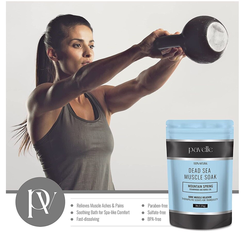 Image 870716_ALTMORE25.jpg, Product 870-716 / Price $145.99, Pavelle 3 lbs. Dead Sea Muscle Soak, 100% Natural Dead Sea Salts for Soaking - Island Sun from Pavelle on TSC.ca's Beauty department