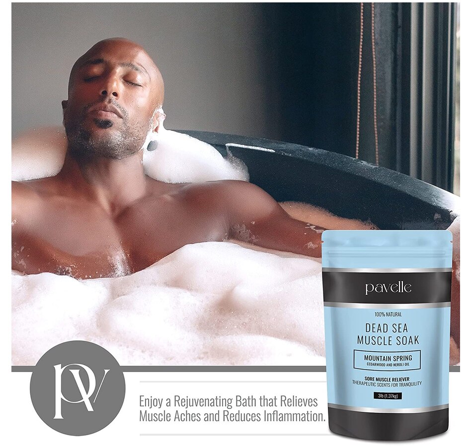 Image 870716_ALTMORE26.jpg, Product 870-716 / Price $145.99, Pavelle 3 lbs. Dead Sea Muscle Soak, 100% Natural Dead Sea Salts for Soaking - Island Sun from Pavelle on TSC.ca's Beauty department
