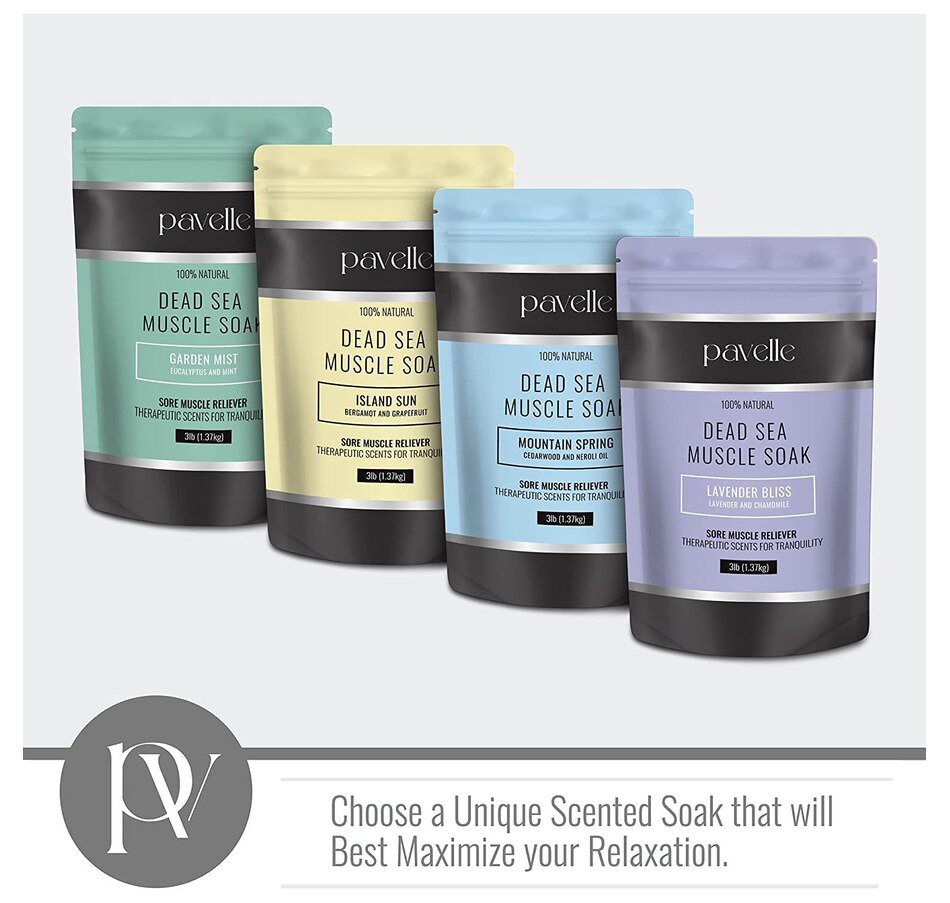 Image 870716_ALTMORE27.jpg, Product 870-716 / Price $145.99, Pavelle 3 lbs. Dead Sea Muscle Soak, 100% Natural Dead Sea Salts for Soaking - Island Sun from Pavelle on TSC.ca's Beauty department