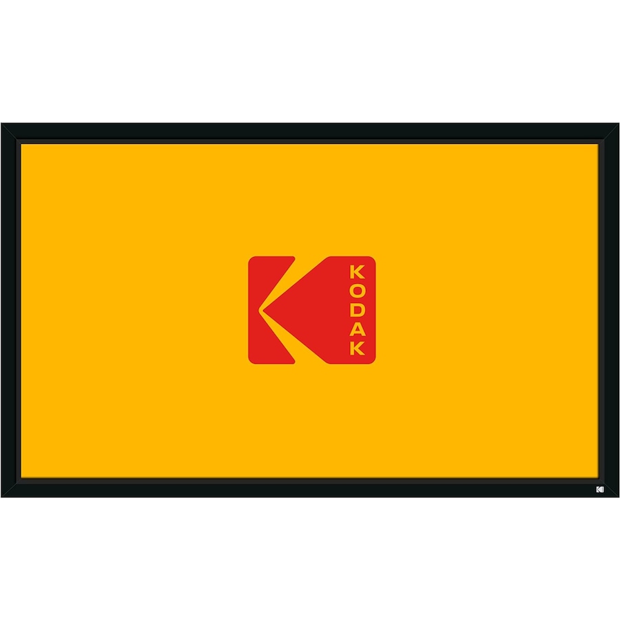 Image 870731.jpg, Product 870-731 / Price $294.88 - $342.88, Kodak 120” Projector Screen, Fixed Frame Projector Screen with Velvet Frame & Wall Mount Kit from Kodak on TSC.ca's Electronics department