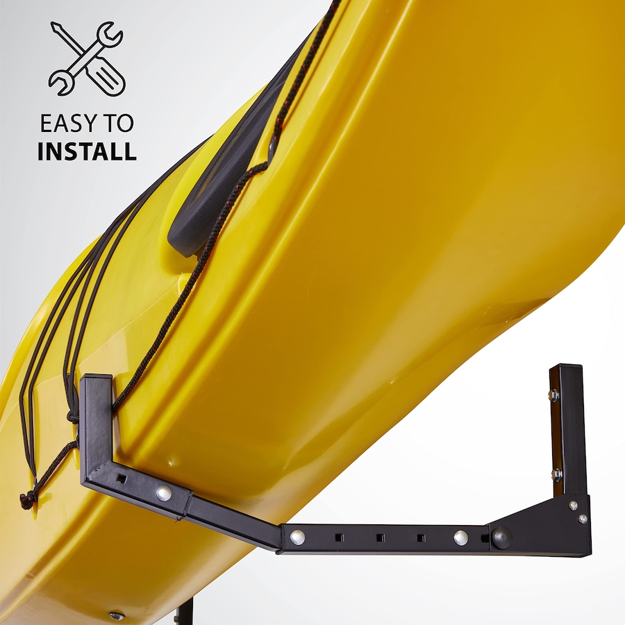 Image 870737_ALTMORE3.jpg, Product 870-737 / Price $69.99, RaxGo Wall-Mounted Kayak Rack, Heavy-Duty Kayak Storage Hooks with Adjustable Length - 2 Pair from Raxgo on TSC.ca's Health & Fitness department