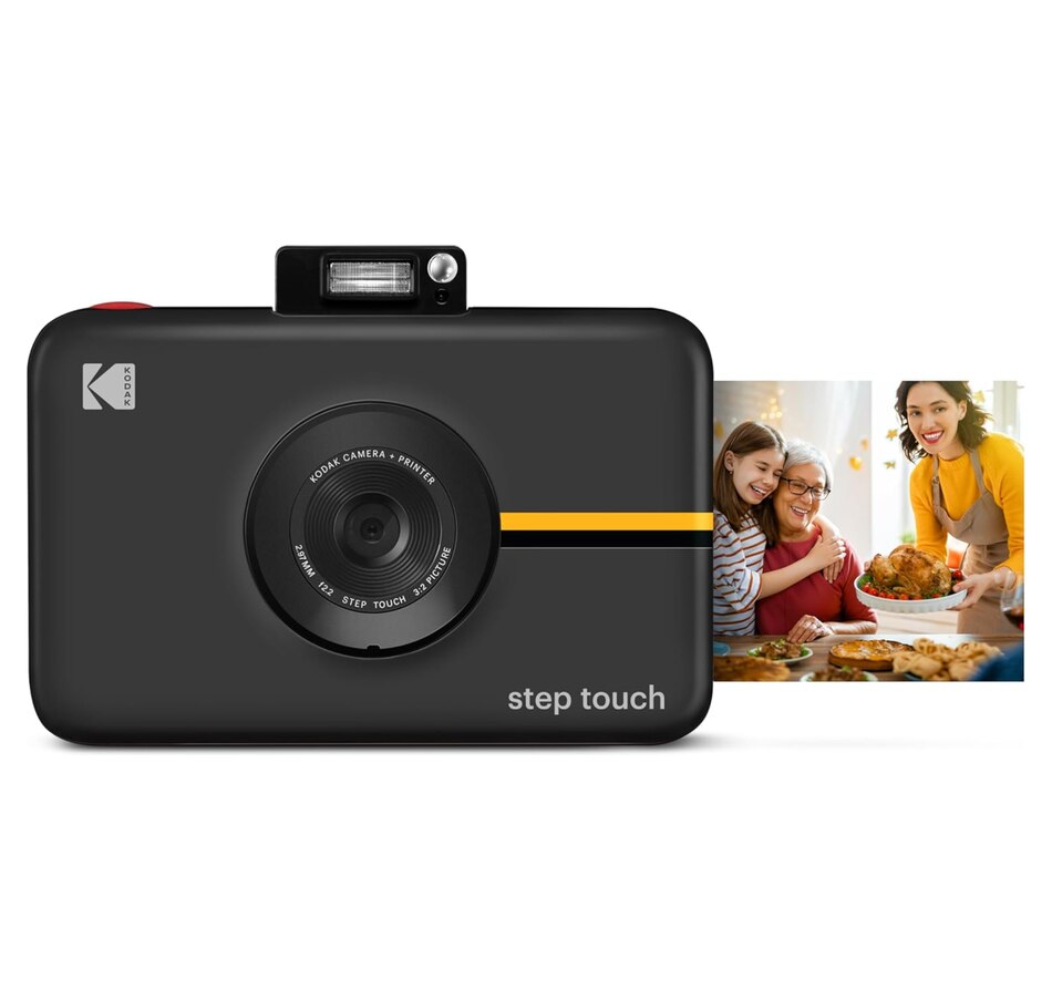 Image 870741_ST02.jpg, Product 870-741 / Price $179.99, Kodak Step Touch 13MP Digital Camera & Instant Printer 2x3" with 3.5 LCD Touchscreen Display - White from Kodak on TSC.ca's Toys & Hobbies department