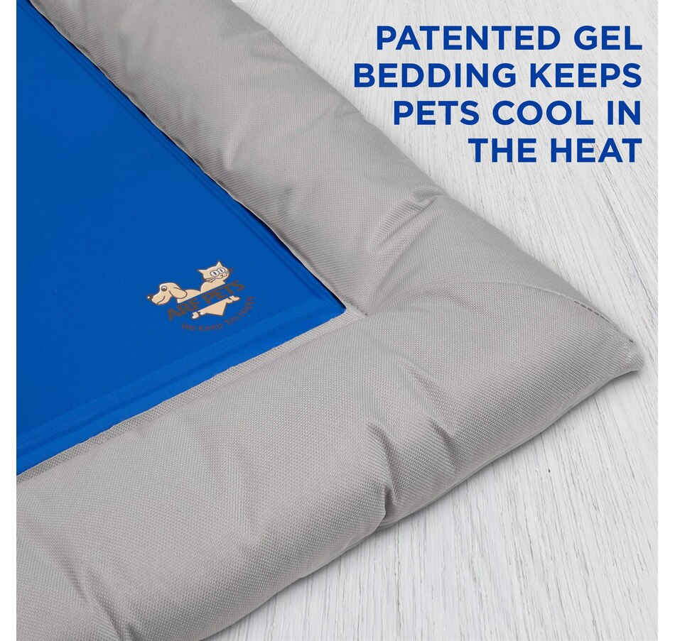 Image 870754_ALTMORE5.jpg, Product 870-754 / Price $89.99, Arf Pets Self Dog Cooling Mat, Solid Gel Based Pet Cooling Mat with Foam Based Bolster Bed - 22"x35" from Arf Pets on TSC.ca's Home & Garden department