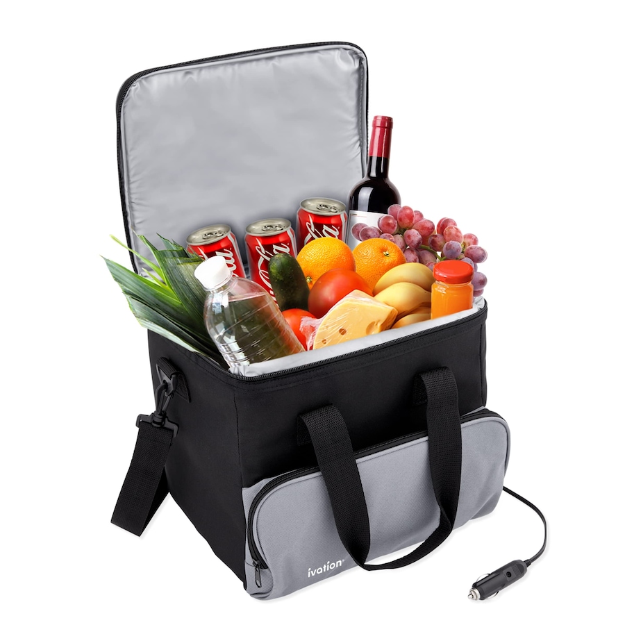 Image 870756_ST01.jpg, Product 870-756 / Price $99.99, Ivation Electric Cooler Bag, 15 L Portable Thermoelectric 12 Volt Cooler with Shoulder Strap from Ivation on TSC.ca's Kitchen department