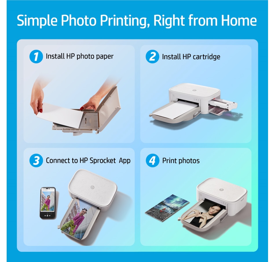 Image 870787_ALTMORE10.jpg, Product 870-787 / Price $206.99, HP Sprocket Studio Plus 4x6” Instant Photo Printer – Wirelessly Prints from iOS & Android Device from HP - Hewlett Packard on TSC.ca's Toys & Hobbies department