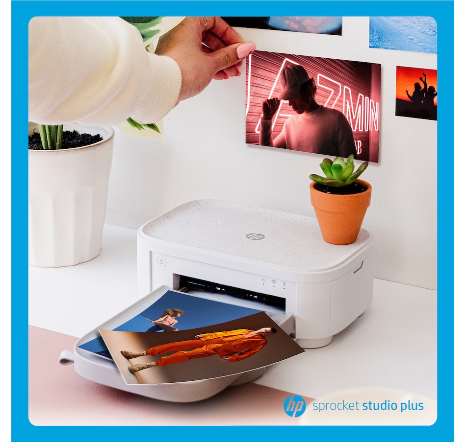 Image 870787_ALTMORE13.jpg, Product 870-787 / Price $206.99, HP Sprocket Studio Plus 4x6” Instant Photo Printer – Wirelessly Prints from iOS & Android Device from HP - Hewlett Packard on TSC.ca's Toys & Hobbies department