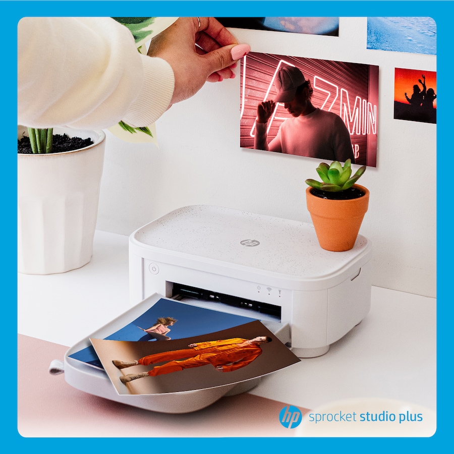 Image 870787_ALTMORE13.jpg, Product 870-787 / Price $206.99, HP Sprocket Studio Plus 4x6” Instant Photo Printer – Wirelessly Prints from iOS & Android Device from HP - Hewlett Packard on TSC.ca's Toys & Hobbies department