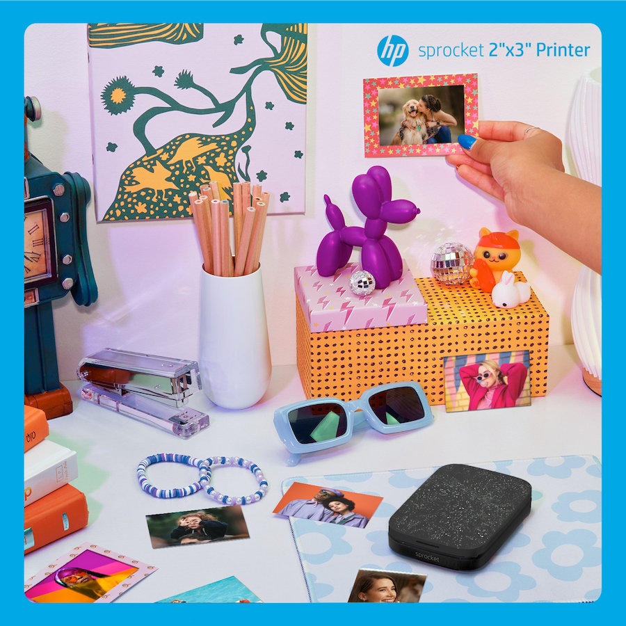 Image 870790_ALTMORE38.jpg, Product 870-790 / Price $129.99, HP Sprocket Portable 2x3" Instant Photo Printer (Blush Pink), Prints From iOS or Android Devices from HP - Hewlett Packard on TSC.ca's Toys & Hobbies department