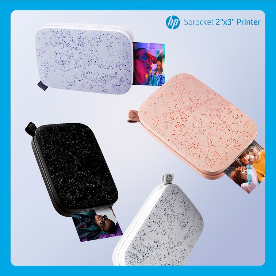 Image 870790_ALTMORE39.jpg, Product 870-790 / Price $129.99, HP Sprocket Portable 2x3" Instant Photo Printer (Blush Pink), Prints From iOS or Android Devices from HP - Hewlett Packard on TSC.ca's Toys & Hobbies department