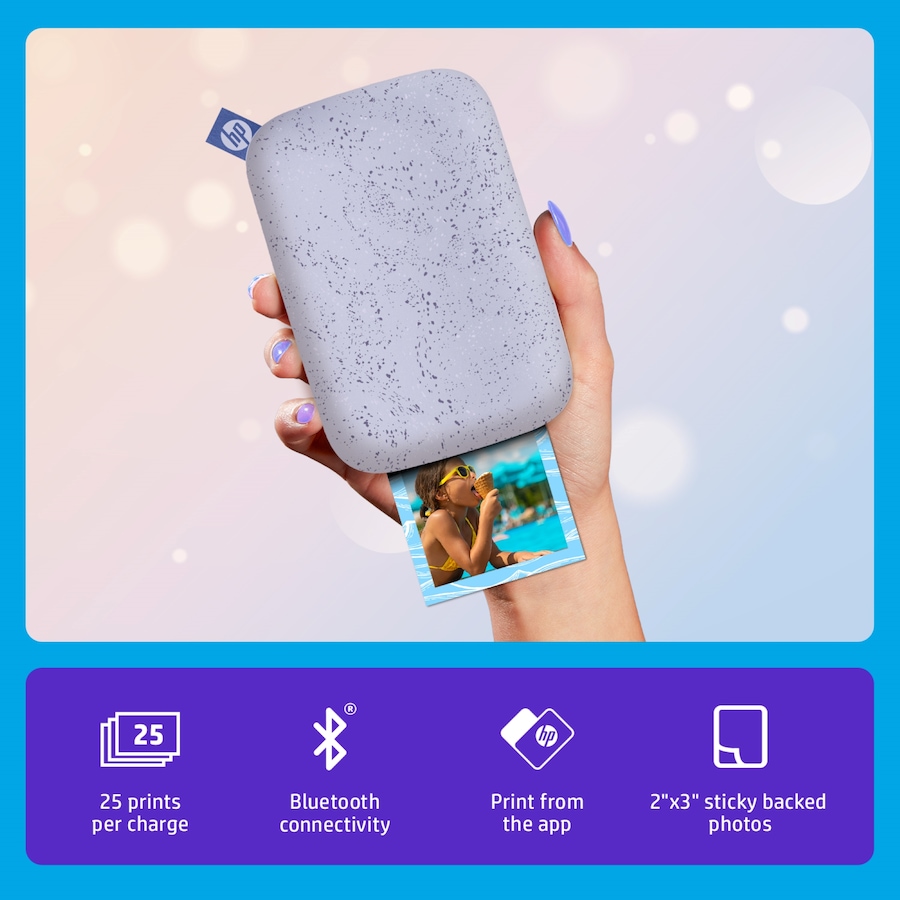 Image 870790_ALTMORE46.jpg, Product 870-790 / Price $129.99, HP Sprocket Portable 2x3" Instant Photo Printer (Blush Pink), Prints From iOS or Android Devices from HP - Hewlett Packard on TSC.ca's Toys & Hobbies department