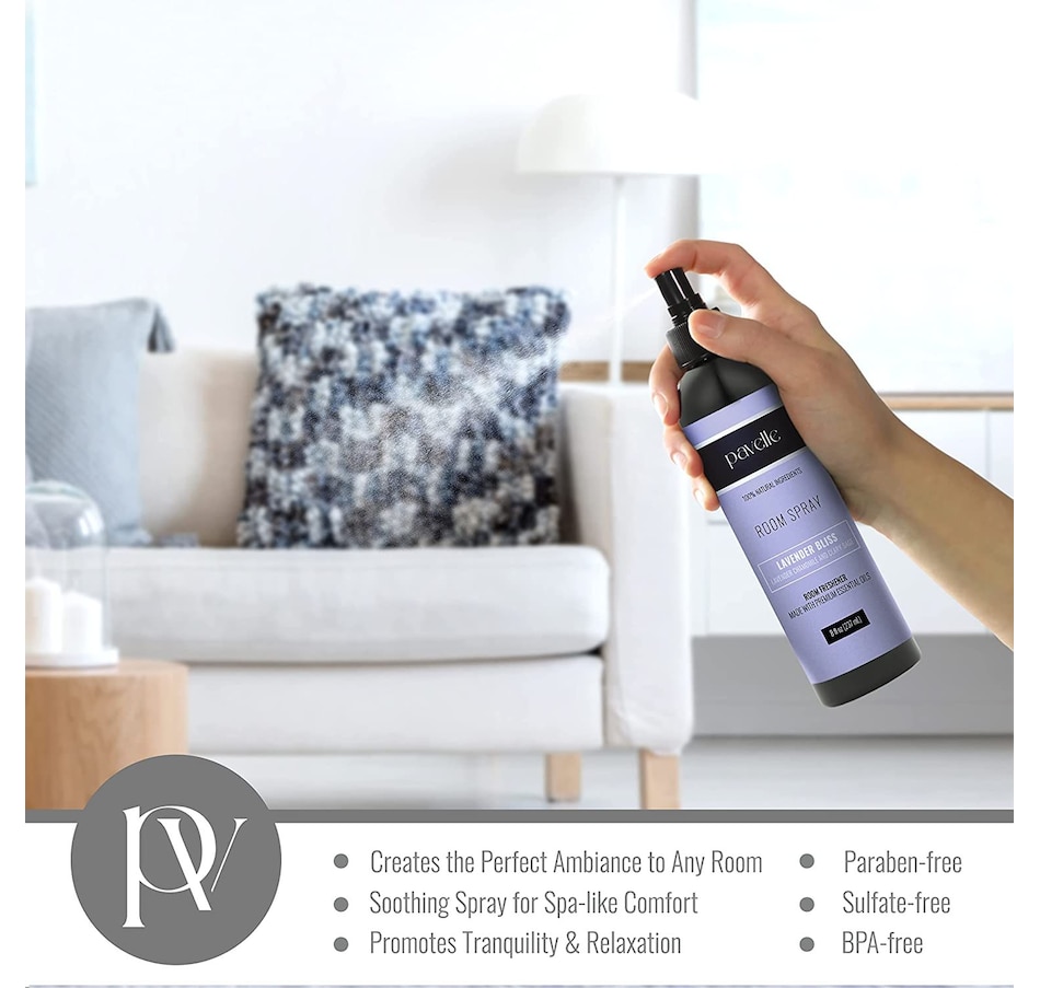 Image 870822_ALTMORE4.jpg, Product 870-822 / Price $27.99, Pavelle Room Spray 8 Fl. Oz, 100% Natural Room Spray Air Freshener for Stress Relief, Garden Mist from Pavelle on TSC.ca's Beauty department