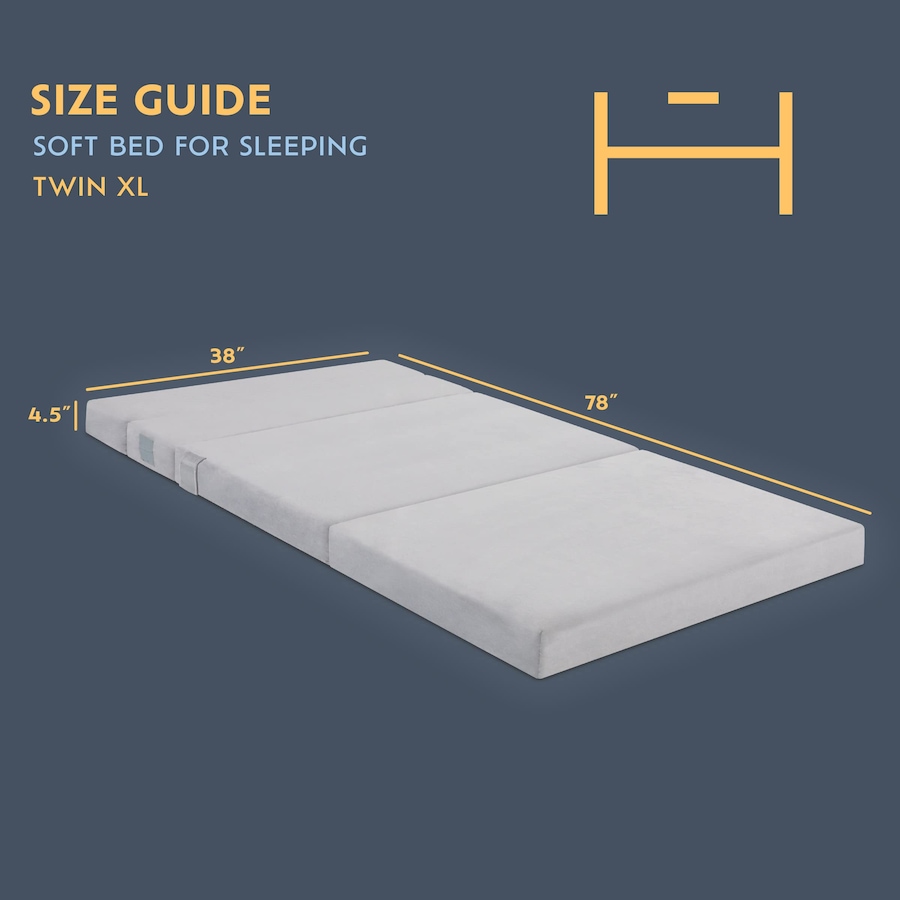 Image 870831_ALTMORE5.jpg, Product 870-831 / Price $279.99, Heyward 4.5” Trifold Mattress + Sofa, Portable Twin XL Foldable Mattress Folds Into Couch from Heyward on TSC.ca's Home & Garden department