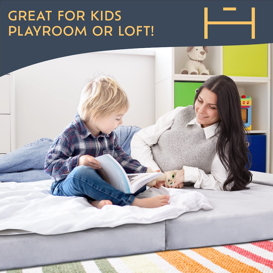 Image 870831_ALTMORE6.jpg, Product 870-831 / Price $279.99, Heyward 4.5” Trifold Mattress + Sofa, Portable Twin XL Foldable Mattress Folds Into Couch from Heyward on TSC.ca's Home & Garden department