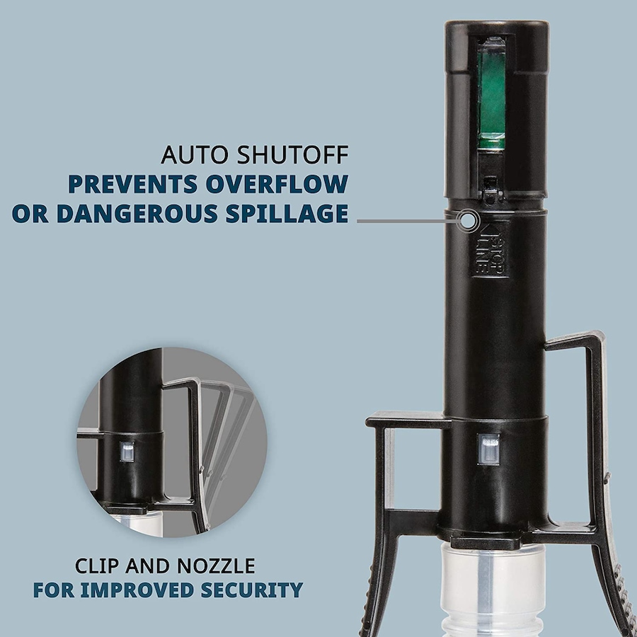 Image 870845_ALTMORE3.jpg, Product 870-845 / Price $64.99, Jumbl Fuel Transfer Pump, 2.3 gal/Min Battery-Powered Transfer Pump with Auto-Stop - Gray from Jumbl on TSC.ca's Home & Garden department