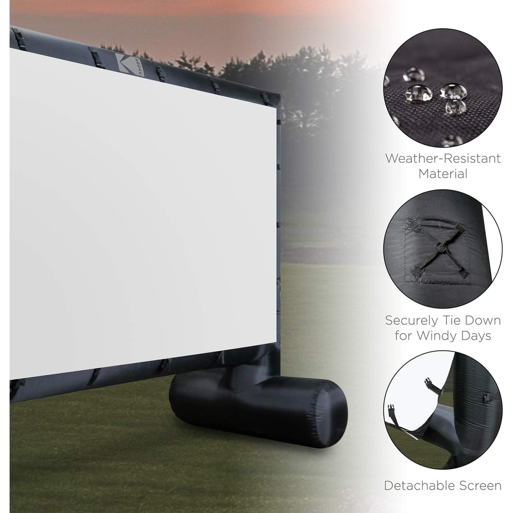 Outlets Inflatable TV screen with blower