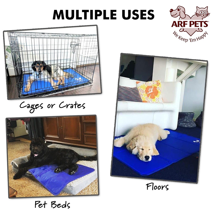 Image 870851_ALTMORE5.jpg, Product 870-851 / Price $34.99, Arf Pets Dog Cooling Mat, Durable, Non-Toxic Gel Dog Bed Mat for Kennels, Crates & Beds - X-Small from Arf Pets on TSC.ca's Home & Garden department