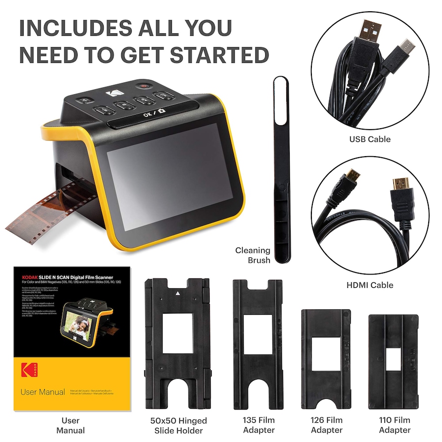 Image 870856_ALTMORE11.jpg, Product 870-856 / Price $279.99 - $309.99, Kodak Slide N SCAN Film and Slide Scanner with 7" LCD Screen, Converts Negatives & Slides to JPEG from Kodak on TSC.ca's Toys & Hobbies department