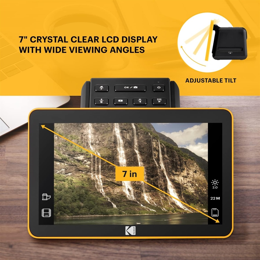 Image 870856_ALTMORE3.jpg, Product 870-856 / Price $279.99 - $309.99, Kodak Slide N SCAN Film and Slide Scanner with 7" LCD Screen, Converts Negatives & Slides to JPEG from Kodak on TSC.ca's Toys & Hobbies department