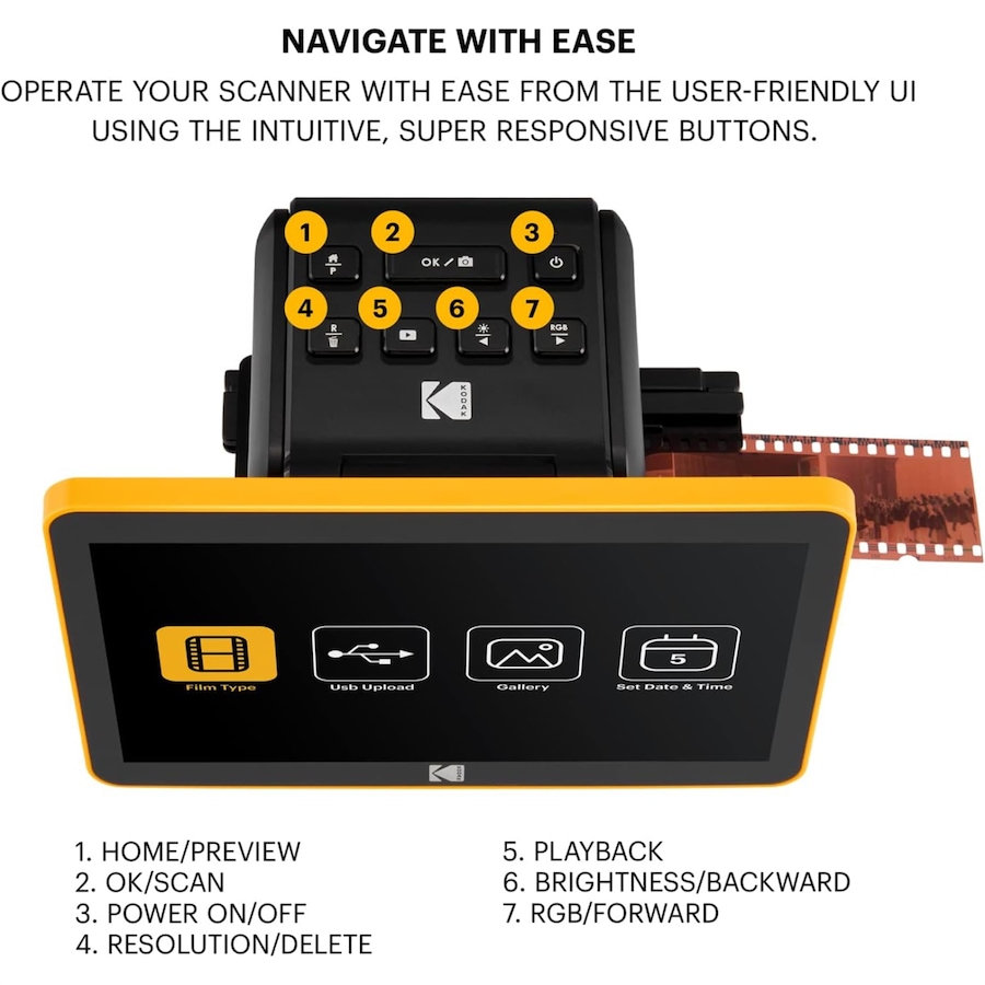 Image 870856_ALTMORE5.jpg, Product 870-856 / Price $279.99 - $309.99, Kodak Slide N SCAN Film and Slide Scanner with 7" LCD Screen, Converts Negatives & Slides to JPEG from Kodak on TSC.ca's Toys & Hobbies department