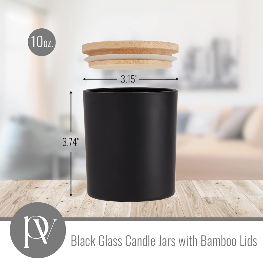 Image 870876_ALTMORE7.jpg, Product 870-876 / Price $54.99, Pavelle 10 oz. Clear Glass Candle Jars with Lids, Candle Jars For Making Candles and Storage, 12 Pcs from Pavelle on TSC.ca's Toys & Hobbies department