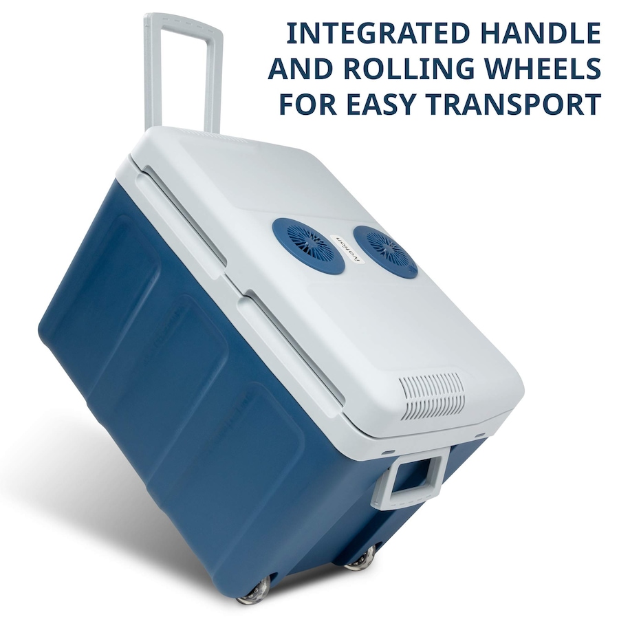 Image 870879_ALTMORE3.jpg, Product 870-879 / Price $289.99, Ivation Electric Cooler & Warmer, 45 L Portable Thermoelectric 12 Volt Cooler with Wheels - Blue from Ivation on TSC.ca's Kitchen department
